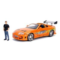 Carro Diecast Jada 1:24 1995 Toyota Supra com Brian O'Conner