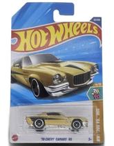 Carro Diecast Mattel Hot Wheels '70 Chevy Camaro RS Dourado