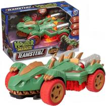 Carro Dino Monster Minis Teamsterz Com Luz E Som F01125 Fun