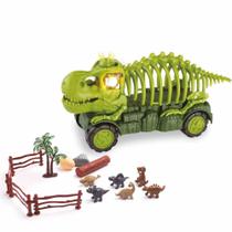 Carro Dinossauro Cardoso Dinocar com Acessórios Carro Dinossauro Cardoso Dinocar com Acessórios
