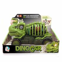 Carro Dinossauro Cardoso Dinocar com Acessórios