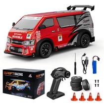 Carro Drift RC Highmall Escala 1:24 4WD LED Recarregável via USB
