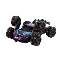 Carro Dublê Rc De Seis Rodas Brinquedo Com Controle Remoto Spray Torção Carro De Deriva Para