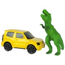 Carro E Dinosauro Adventure Park - Super Toys 371