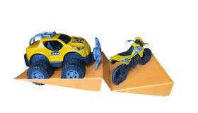 Carro e Moto - Desafio Rally - Amarelo BSTOYS - Bs Toys