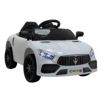 Carro Elétrica Infatil Strike Bang Totys 12v Branco