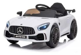 Carro Elétrico 12V Mercedes Amg Gt R Licenciado Branco