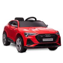 Carro Elétrico Audi E-Tron Sportback Vermelho 12V Bandeirante