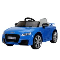 Carro Elétrico Audi R8 Spyder Azul C/ Remoto Shiny Toys 12V
