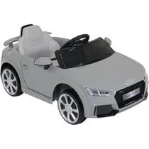 Carro Elétrico Audi TT RS 12V Cinza Bel