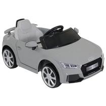 Carro Elétrico Audi Tt Rs 12V Infantil Cinza 921708 Bel