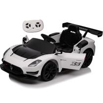 Carro Eletrico Bandeirante Maserati MC20 GT2 Controle 12V Branco Carro Eletrico Bandeirante Maserati MC20 GT2 Controle 12V Branco
