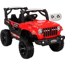 Carro Eletrico Bang Toys Jeep Rubicon UTV MX 12V CR Vermelho