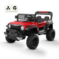 Carro Eletrico Bang Toys Jipe Adventure Vermelho 12V Controle