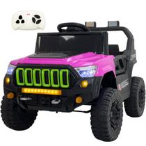 Carro Eletrico Bang Toys Jipe Titan XR Rosa 12V Controle Remoto Carro Eletrico Bang Toys Jipe Titan XR Rosa 12V Controle Remoto