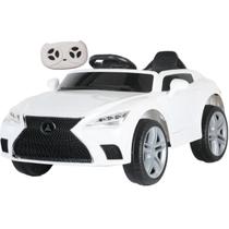 Carro Eletrico Bang Toys Lexus LC500 Z-LXS Controle 12V Branco Carro Eletrico Bang Toys Lexus LC500 Z-LXS Controle 12V Branco