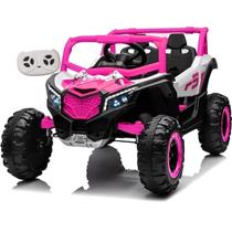 Carro Eletrico Bang Toys Maverick Buggy CAN-AM R3 12V CR Rosa