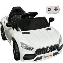 Carro Elétrico Bang Toys Striker X10 Branco com Controle Remoto