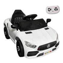 Carro Elétrico Bang Toys Striker X9 Branco 12V com Controle Remoto