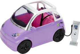 Carro Elétrico Barbie com Estação de Carregamento - Veículo Infantil - Roxo Carro Elétrico Barbie com Estação de Carregamento - Veículo Infantil - Roxo
