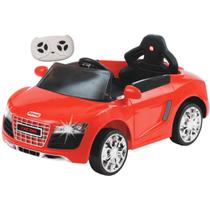 Carro Eletrico Biemme Car One AD Audi Vermelho 6V Controle