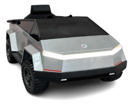 Carro Eletrico Cyber Truck 12v Cinza Claro Com Controle 3415 Carro Eletrico Cyber Truck 12v Cinza Claro Com Controle 3415