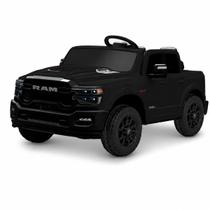 Carro Elétrico Dodge Ram 2500 12V Preto - Importudo