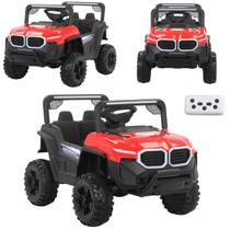 Carro Elétrico Infantil 12V com Motores Potentes Controle Remoto dos Pais Suporte MP3 e Assento para Crianças até 30kg Carro Elétrico Infantil 12V com Motores Potentes Controle Remoto dos Pais Suporte MP3 e Assento para Crianças até 30kg