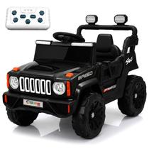 Carro Elétrico Infantil 12V Controle Remoto Música Bateria Recarregável Presente Para Crianças - Bang Toys Carro Elétrico Infantil 12V Controle Remoto Música Bateria Recarregável Presente Para Crianças - Bang Toys