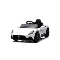 Carro Elétrico Infantil 12v Maserati Mc20 com Controle Remoto Luz de Led e Sons de Motor
