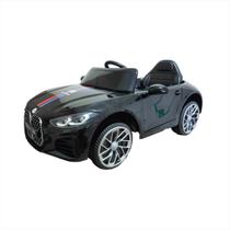 Carro Elétrico Infantil 12V Preto Carrinho Esportivo Musical Carro Elétrico Infantil 12V Preto Carrinho Esportivo Musical
