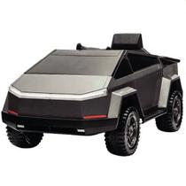 Carro Eletrico Infantil 12V Supertruck Prata Unitoys