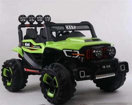 Carro Elétrico Infantil 4x4 Buggy Keep - verde