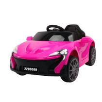 Carro Elétrico Infantil 6V Mini Esportivo Mc Laren Menina Rosa Carro Elétrico Infantil 6V Mini Esportivo Mc Laren Menina Rosa