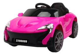 Carro Elétrico Infantil 6v Mini Esportivo Mc Laren Rosa Carro Elétrico Infantil 6v Mini Esportivo Mc Laren Rosa