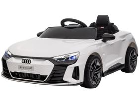 Carro Elétrico Infantil Audi RS E-Tron GT R/C 12V Branco Bandeirante