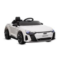 Carro Elétrico Infantil Audi RS E-Tron GT R/C 12V Branco Bandeirante Carro Elétrico Infantil Audi RS E-Tron GT R/C 12V Branco Bandeirante