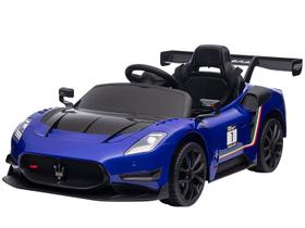 Carro Elétrico Infantil Azul Maserati - Bandeirante GT2 12V com Controle Remoto 2 Marchas