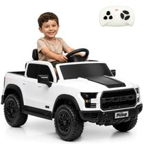 Carro Eletrico Infantil Bang Toys Jipe Legend Branco 12V Controle