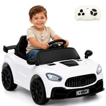 Carro Eletrico Infantil Bang Toys Mini Storm Branco 12V Controle