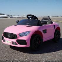 Carro Elétrico Infantil Bateria com Som Luz e Controle Remoto