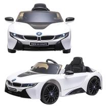 Carro Elétrico Infantil Bmw I8 Coupe 12V Som Luz Controle