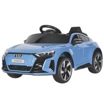 Carro Elétrico Infantil Com Controle Criança Até 25Kg Bluetooth Luz Som USB Musica 6V Audi Etron GT