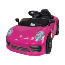 Carro Elétrico Infantil Compact Rosa 6v c/ Controle Remoto Zippy Toys - 11512