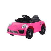Carro Elétrico Infantil Conversível Esportivo 12v Rosa Led