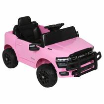 Carro Elétrico Infantil Dodge Ram 24V Rosa Bel Carrinho de Luxo para Crianças