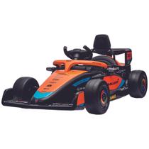 Carro Eletrico Infantil Formula 1 McLaren 12v Som e Controle Remoto