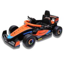 Carro Elétrico Infantil Fórmula 1 Mclaren Laranja Com Controle Remoto Zippy Toys