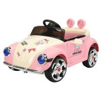Carro Elétrico Infantil Fuquinha HelloBaby 12v Controle Remoto Luz e Música