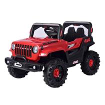 Carro eletrico infantil jipe off road 12v vermelho - zippy toys